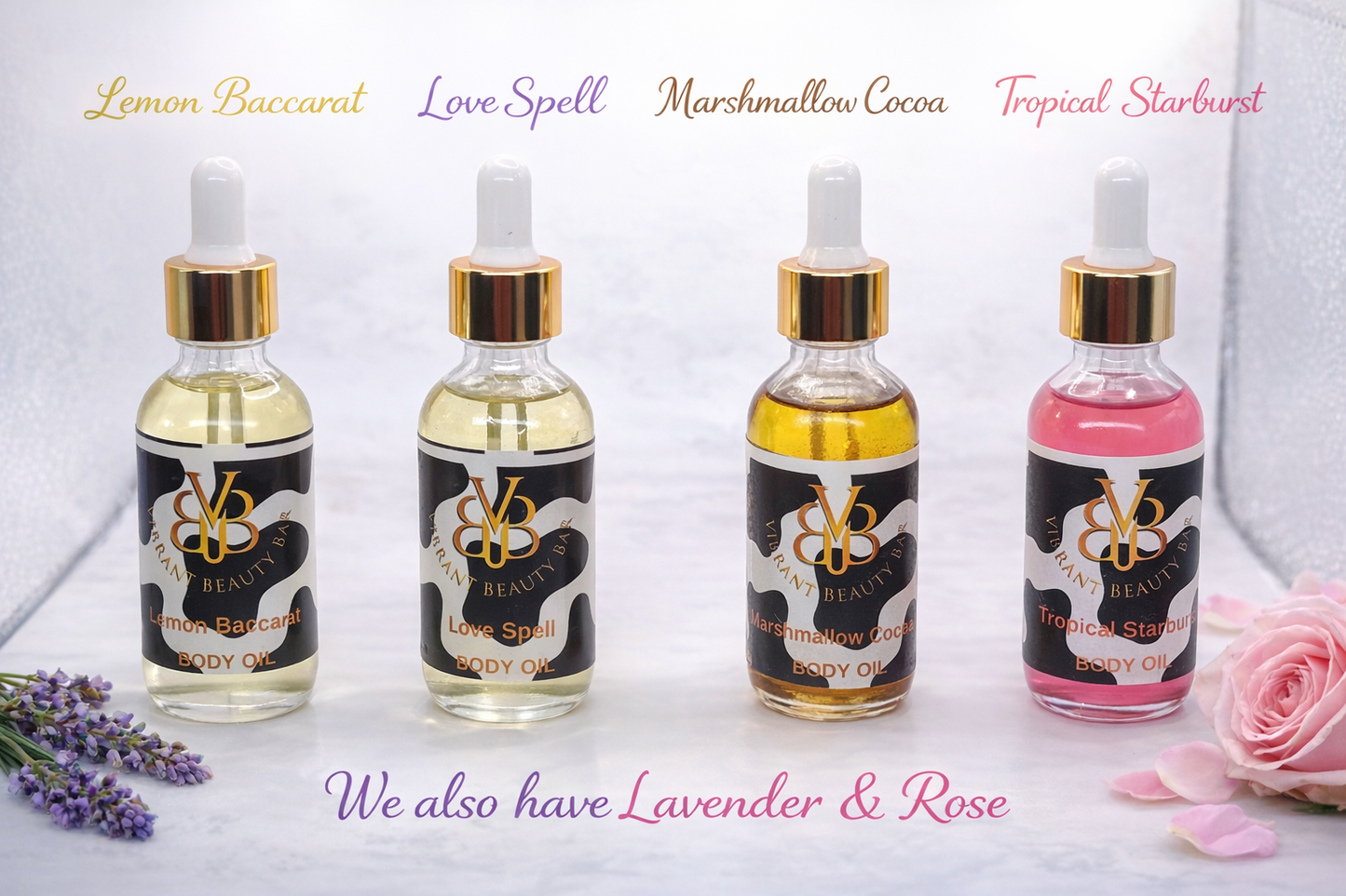 Luxury body oils
