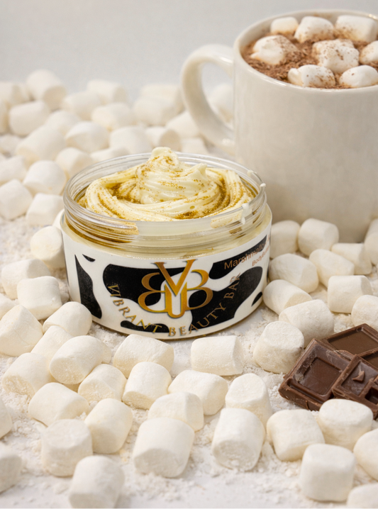 Whipped body buttah (Shimmer Marshmallow x Hot Cocoa)